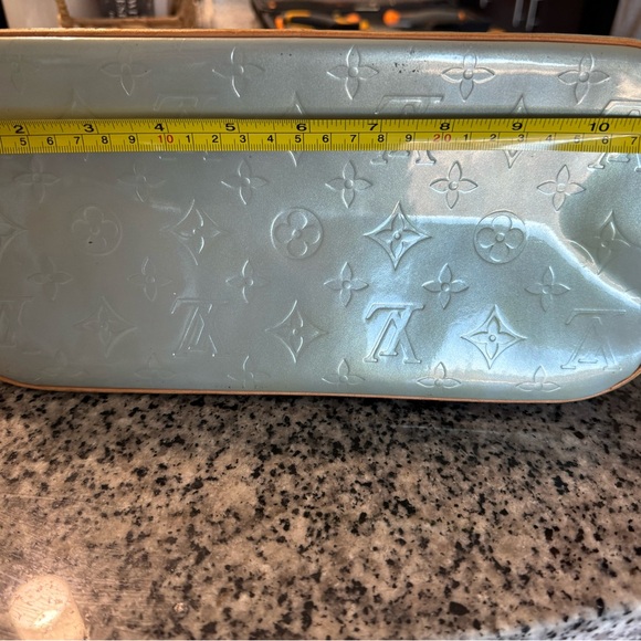 Louis Vuitton Houston Vernish - blue color - Picture 13 of 14